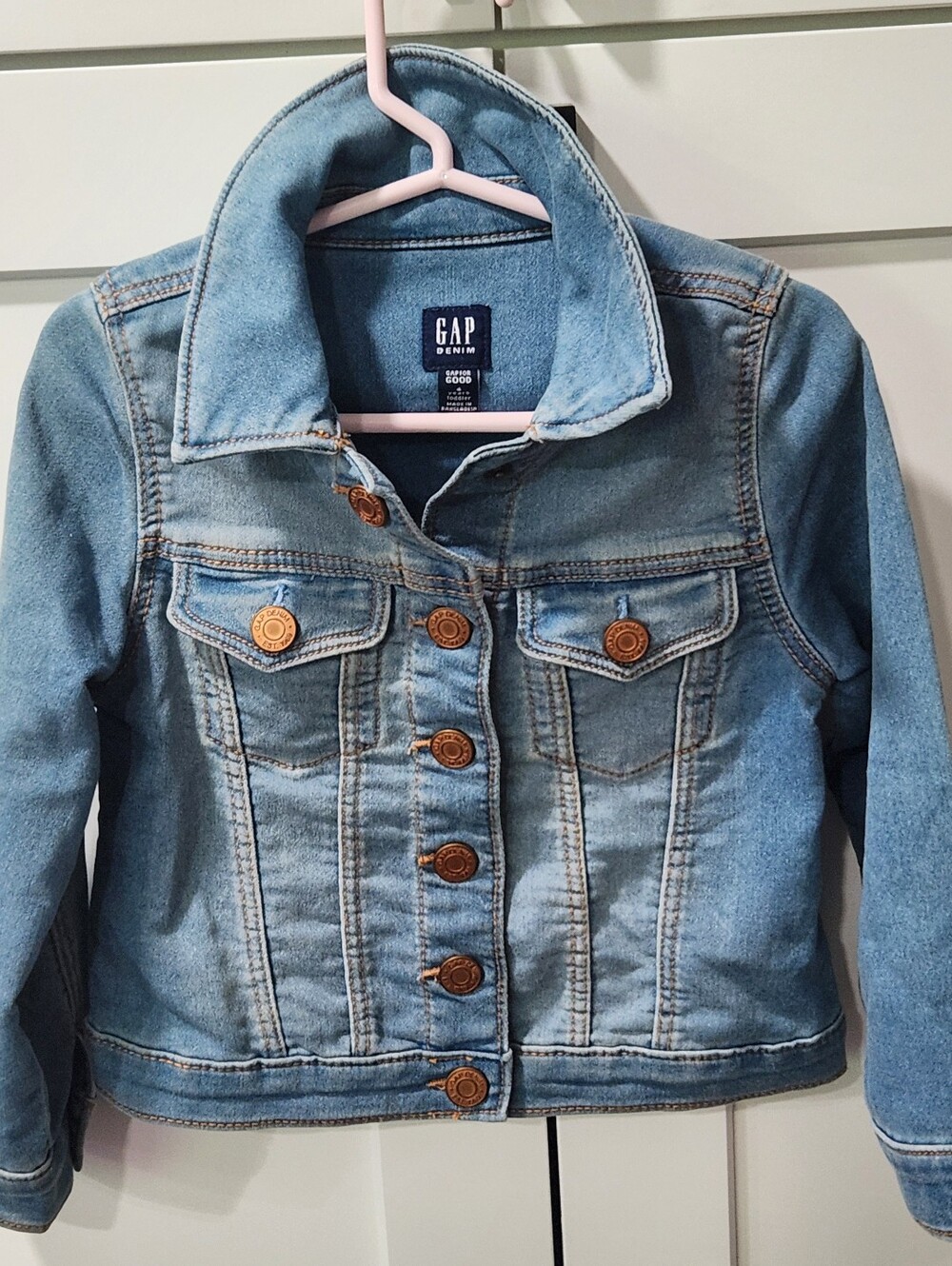 GAP Kids Light Blue Denim Jacket